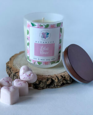 Lotus Flower Wax Melt Hearts