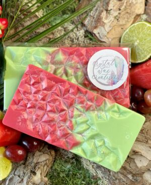 Watermelon Crush Soy Wax Melt Geode Bar