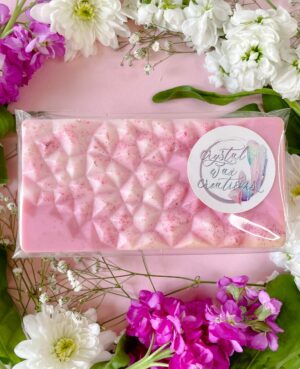 Magnolia Blossom Geode Bar