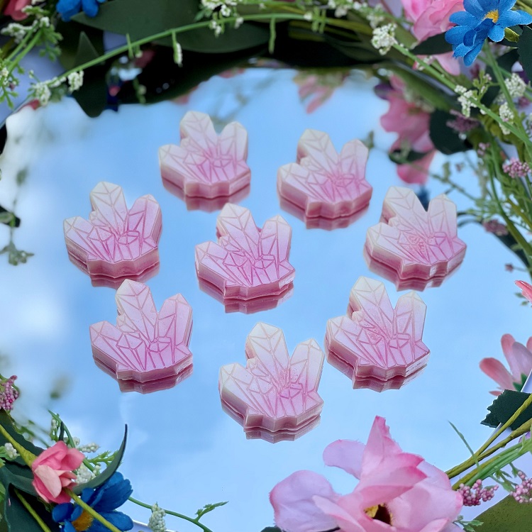 Raspberry & Vanilla Soy Wax Melt Crystals - Image 2