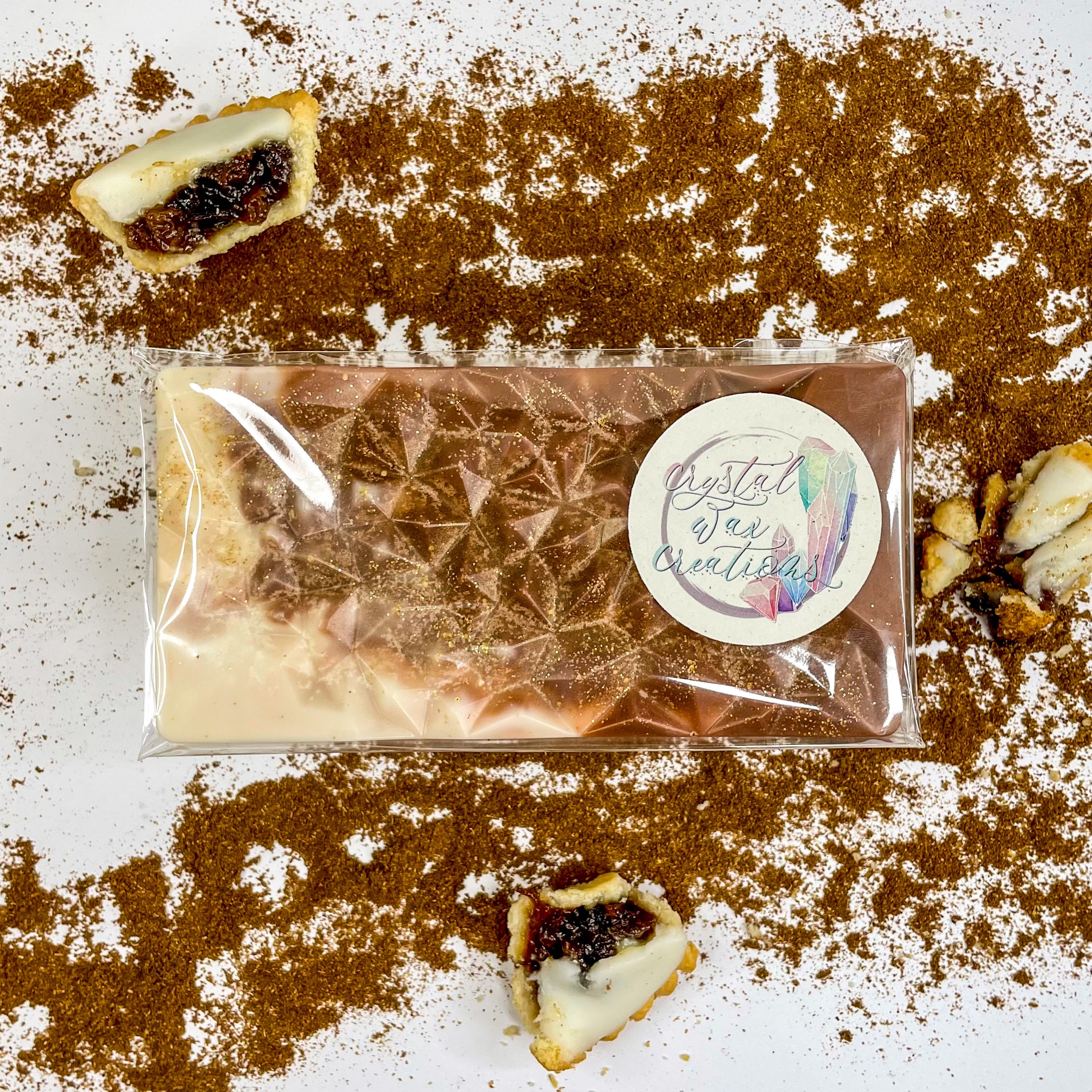 Mince Pie & Brandy Geode Bar