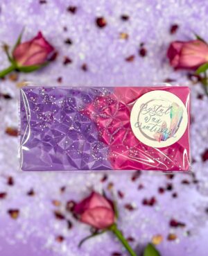 Rose Wonderland Soy Wax Melt Geode Bars