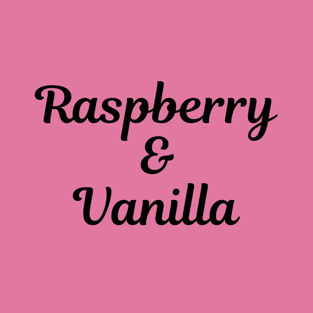 Raspberry & Vanilla Soy Wax Melt Crystals