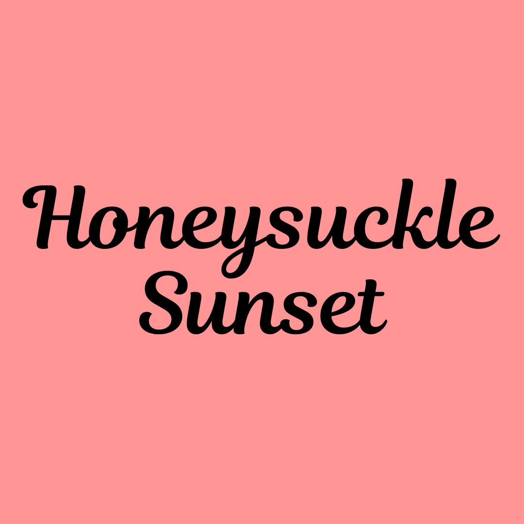 Honeysuckle Sunset Geode Bars