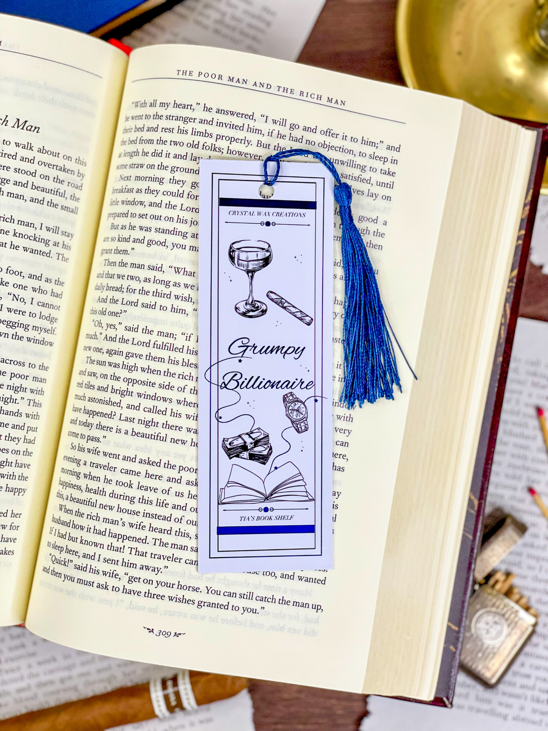 Grumpy Billionaire Soy Wax Melt Geode Bars - Image 3