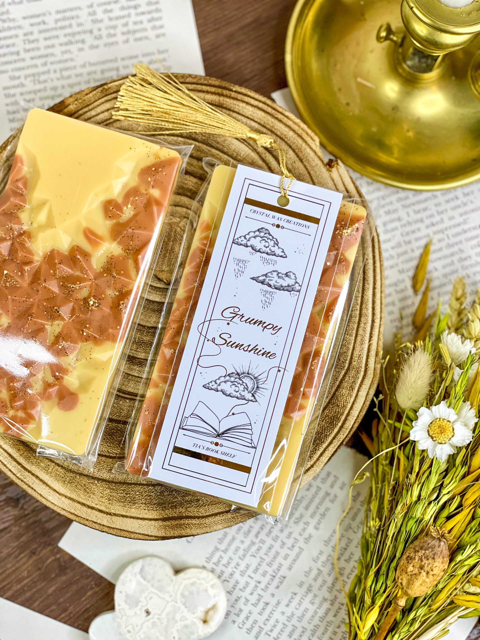 Grumpy Sunshine Soy Wax Melt Geode Bars - Image 2