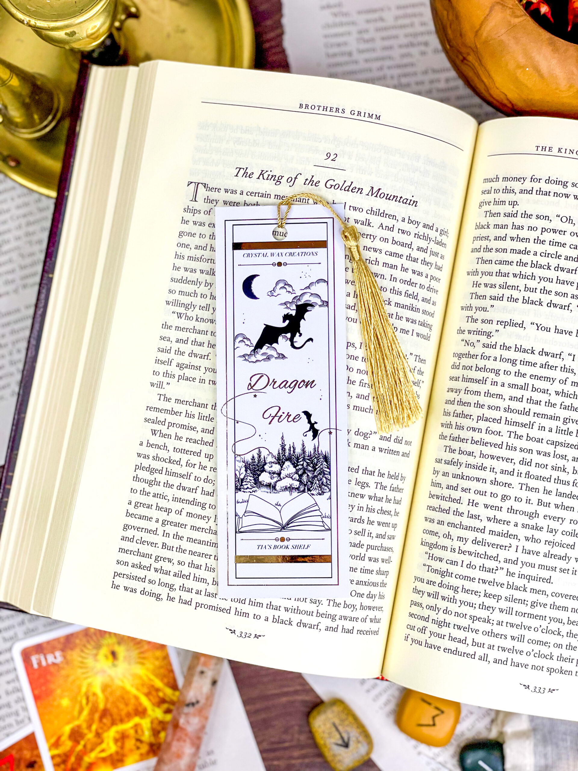 Dragon Fire Soy Wax Melt Geode Bars - Image 3